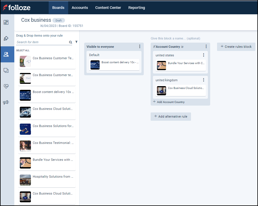 Image of the Personalization Studio